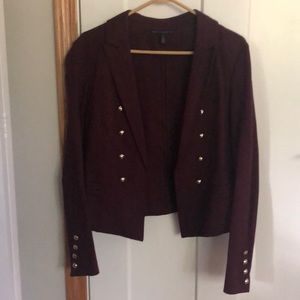 White House Black Marker purple blazer size 14